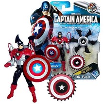 The First Avenger Marvel Year 2011 Captain America Deluxe Mission Pack C... - £39.33 GBP