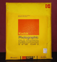 Kodak Ektalure X Double Weight Photographic Paper 8x10&quot; 25 Ct / SEALED V... - £139.07 GBP