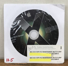 Set Pair 2 2007 Mac OS X Server Admin Tools Install DVD Discs Version 10.5 - £781.84 GBP