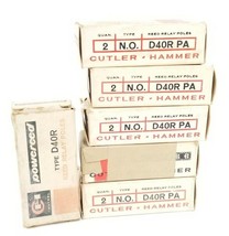 Lot Of 12 New Eaton CUTLER-HAMMER D40R Pa Reed Relays Poles Type: N.O. D40RPA - £200.45 GBP