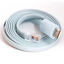 Usb Rs232 Console Cable For Cisco Router Rollover Cable Ftdi Chipset Rj4... - £23.48 GBP