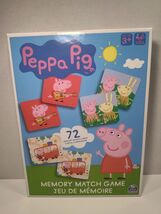 Peppa Pig Matching Memory Game Complete 2-4 Players Ages 3+ Kids Board Game - $8.90