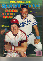 April 13, 1981 Sports Illustrated George Brett Mike Schmidt Issue - £3.82 GBP