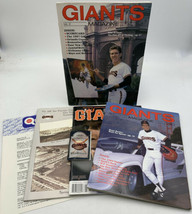 San Francisco Giants Baseball Magazine Program Collection Memorabilia 20-1682 - £6.75 GBP