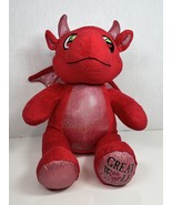 Build A Bear MagicQuest Red Dragon Ellie Plush Great Wolf Lodge Exclusive - £10.11 GBP