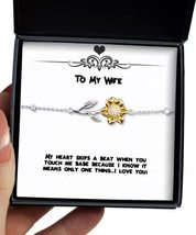 Love Wife Gifts, My Heart Skips a Beat When You Touch me Babe Because I Know it. - £39.92 GBP