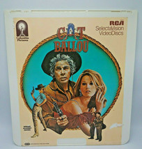 Cat Ballou Jane Fonda RCA Selectavision VideoDisc Capacitance Disc System CED - £5.02 GBP