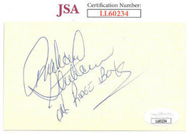 Richard Sterban signed 3x5 Index Card w/Oak Ridge Boys- JSA #LL60234 - £30.33 GBP