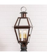 Town Crier Outdoor Post Light in Solid Antique Copper - $820.61 CAD