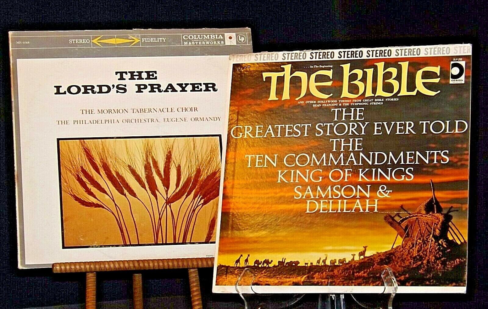 Primary image for Bible The Greatest Story Ever and Lord's Prayer the Mormon Tab Tabernacle Choir