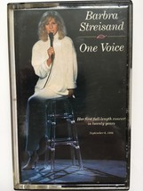 Barbra Streisand - One Voice (Uk Audio Cassette, 1987) - £1.97 GBP