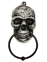 Forum Novelties Party Supplies Skeleton Door Knocker, Dull Gray - $12.60