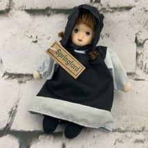 Springford 1999 Doll Amish Girl Soft Black Dress - £11.76 GBP