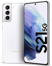 SAMSUNG GALAXY S21 G991U 5G 8gb 128gb Octa-Core 6.2&quot; Single Sim Android White - £424.67 GBP