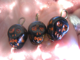 ONE FREE W $40 HAUNTED VOO DOO SKULL CHARM FOR SUCCESS LOVE & PROTECTION  MAGICK - Freebie