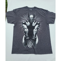 Marvel Wolverine 2014 Gray Black Men&#39;s T-Shirt Size L 21&quot;X28&quot; - $25.88 CAD