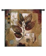 53x53 MODERNIST AUTUMN Fall Leaves Geometric Contemporary Tapestry Wall ... - $246.75 CAD