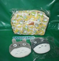 My Neighbor Totoro With 2 Plush Character Coin Purse Japanese Cartoon Novelties - £31.27 GBP