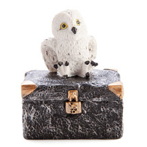 Snowy Owl Metal Chest Trinket Box - £18.03 GBP