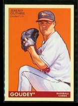 2009 Upper Deck Goudey Baseball Trading Card #16 Jeremy Guthrie Orioles - £6.61 GBP