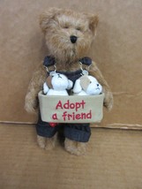 NOS Boyds Bears EDMUND 9175-28 Adopt A Friend Plush Bear with Puppies B36 D* - £35.75 GBP