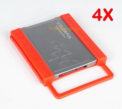4Pcs 2.5 To 3.5 Adapter Bracket Ssd Hdd Notebook Mounting Hard Drive Dis... - £14.41 GBP