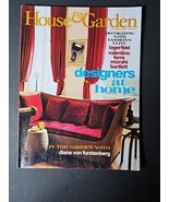 House &amp; Garden Magazine November 1998 Designers At Home Fashion Elite - $339.69 MXN