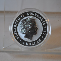 2017 Australia Swan 1 Dollar - .9999 Fine 1 Ounce Silver - $64.35