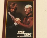 Star Trek The Next Generation Trading Card Vintage 1991 #66 Patrick Stewart - $1.97