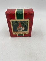 Vintage 1987 Hallmark Keepsake Ornament Night Before Christmas Mouse Teddy Bear - £10.41 GBP