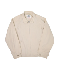 Vintage Woolrich Jacket Mens 36 Khaki Full Zip Collared Lightweight Bi Swing - £41.99 GBP