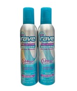 (2) Rave Volumizing Mousse w/ Color Protection Scented 3X Control 9oz Ol... - $372.45 MXN
