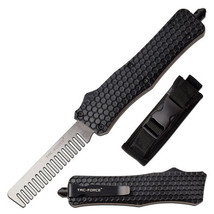 Tac Force Retractable Beard Comb w/ Glassbreaker - Honeycomb - £57.94 GBP