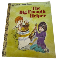 Little Golden Book The Big Enough Helper Third Printing 1980 Chores Big Sister - £3.18 GBP