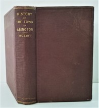 1860 antique ABINGTON ma HISTORY genealogy slavery settlement civil war - £175.24 GBP