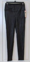 Seven7 Faux Leather Wet Look Leggings Black Textured Women&#39;s Sz S NWT MS... - $368.85 MXN
