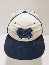 North Carolina Tar Heels NC Hat Vintage Rare Dated 1984 1980&#39;s Embroidered Logo - £73.88 GBP
