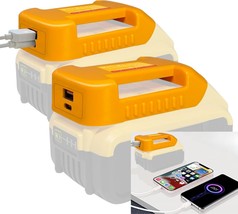 For Dewalt Battery Holders With Usb-A And Usb-C 2.1A Fast Charge Ports, There Is - £17.55 GBP