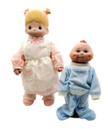 Vintage Dolls Handmade Baby Porcelain Cloth Iowa Made 1980s EUC Dressed ... - £15.09 GBP