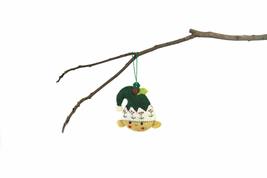 Global Crafts Hand Crafted Wool Felt Christmas or Winter Ornaments from Nepal, S - £11.89 GBP+