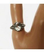 925 sterling silver Kabana white rhinestone ring - £39.95 GBP