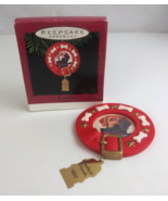 1993 Hallmark Keepsake Special Dog Photo Holder Christmas Ornament - $5.89