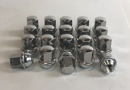 Blemished Takeoff Set Of 20 Dodge Ram 1500 OEM 14mm X 1.5mm Polished Lug... - $14.80