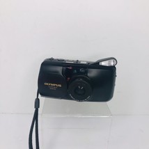 Olympus Stylus  Zoom DLX Black 35-70mm 35mm Film Camera Tested - Please Read - £78.41 GBP