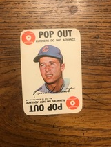 Ron Santo Game Card Insert 1968 Topps Baseball Card (1287) - £7.96 GBP