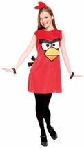 PMG LICENSED ANGRY BIRDS RED BIRD CHILD HALLOWEEN COSTUME SIZE LARGE 674... - £19.99 GBP