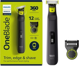 Norelco Philips Oneblade 360 Pro Hybrid Electric Shaver &amp;, 1 Comb, Qp653... - $64.95