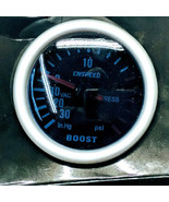 2&quot; 52mm CNSpeed Mechanical Smoked Car Analog Boost Gauge PSI with Hose P... - $29.86