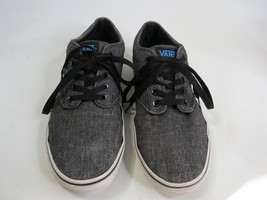 Vans Sneakers Mens Size 10.5 Heather Grey Black Trim Off the Wall - £18.97 GBP