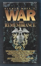 Factory Sealed VHS-Herman Wouk&#39;s War and Remembrance-Day V-Robert Mitchum - £7.57 GBP